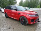 2018 Land Rover Range Rover Sport Hse Dynamic Красный vin: SALWV2SV6JA698442