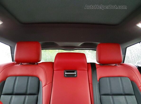 SALWV2SV6JA698442 2018 LAND ROVER RANGE Красный Вид задних сидений