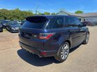 2019 Land Rover Range Rover Sport Hse Dynamic Синий vin: SALWV2SV9KA419339