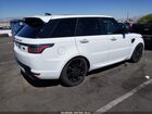2019 Land Rover Range Rover Sport Hse Dynamic Белый vin: SALWV2SVXKA842463
