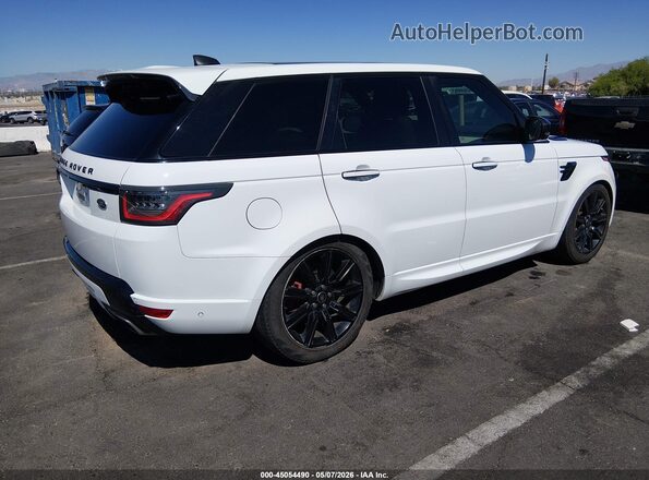 SALWV2SVXKA842463 2019 LAND ROVER RANGE ROVER SPORT Белый Задняя правая четверть