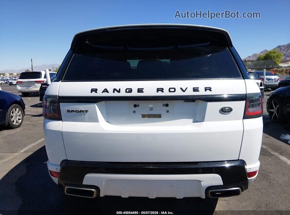 SALWV2SVXKA842463 2019 LAND ROVER RANGE ROVER SPORT Белый 