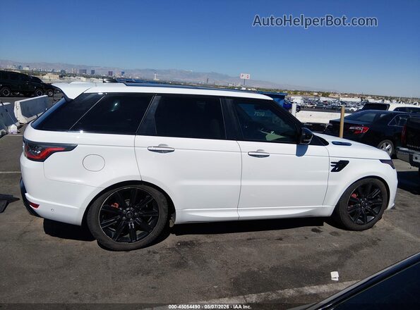 SALWV2SVXKA842463 2019 LAND ROVER RANGE ROVER SPORT Белый Вид задней части салона