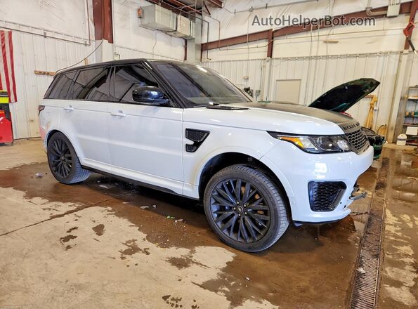 SALWZ2FEXHA130266 2017 LAND ROVER RANGE Белый Передняя правая четверть