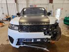 2017 Land Rover Range Rover Sport Svr Белый vin: SALWZ2FEXHA130266