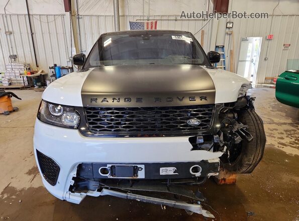 SALWZ2FEXHA130266 2017 LAND ROVER RANGE Белый Вид спереди
