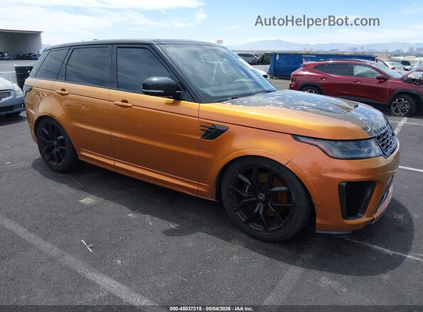 SALWZ2RE2LA724399 2020 LAND ROVER RANGE ROVER SPORT Orange Przód prawy