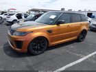 2020 Land Rover Range Rover Sport Svr Orange vin: SALWZ2RE2LA724399