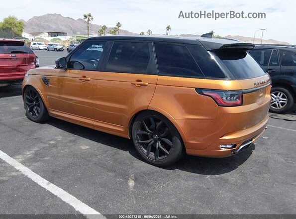 SALWZ2RE2LA724399 2020 LAND ROVER RANGE ROVER SPORT Orange Tył lewy