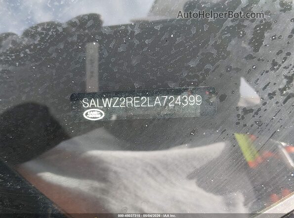 SALWZ2RE2LA724399 2020 LAND ROVER RANGE ROVER SPORT Orange Widok komory silnika