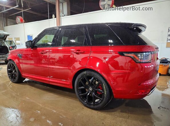 SALWZ2RE4LA878614 2020 LAND ROVER RANGE Red Tył lewy