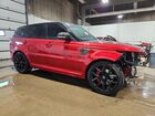 2020 Land Rover Range Rover Sport Svr Red vin: SALWZ2RE4LA878614