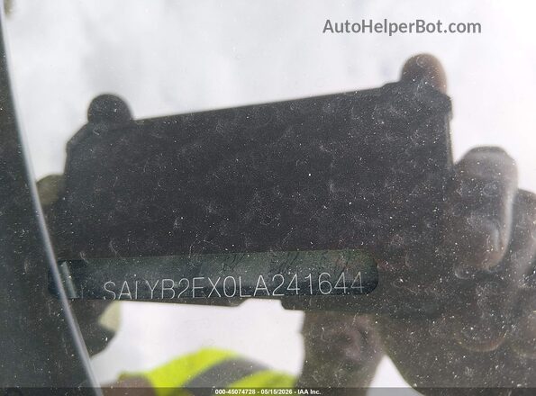 SALYB2EX0LA241644 2020 LAND ROVER RANGE ROVER VELAR Silver Շարժիչի բաժամունքի տեսք
