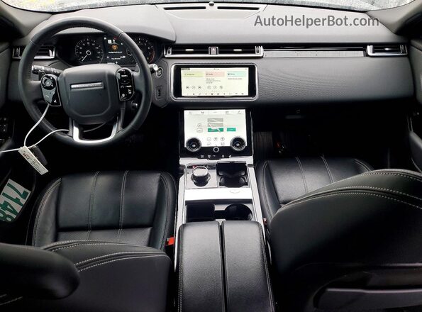 SALYB2EX5LA266300 2020 LAND ROVER RANGE Black Vista del salpicadero