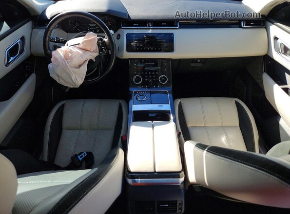 SALYB2FV8KA217491 2019 LAND ROVER RANGE Белый Вид панели приборов