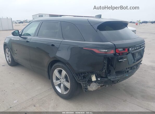 SALYB2RV2JA714157 2018 LAND ROVER RANGE ROVER VELAR Черный Задняя левая четверть