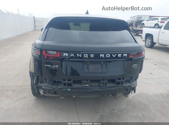 SALYB2RV2JA714157 2018 LAND ROVER RANGE ROVER VELAR Черный Вид спереди