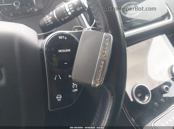 SALYB2RV2JA714157 2018 LAND ROVER RANGE ROVER VELAR Черный Вид панели приборов