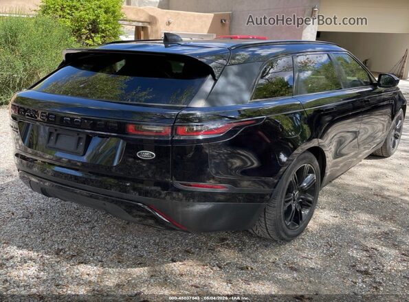 SALYB2RV6JA754094 2018 LAND ROVER RANGE ROVER VELAR Черный Задняя правая четверть