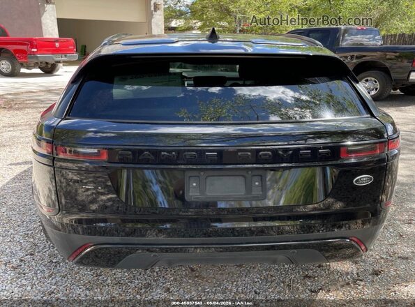SALYB2RV6JA754094 2018 LAND ROVER RANGE ROVER VELAR Черный Вид панели приборов