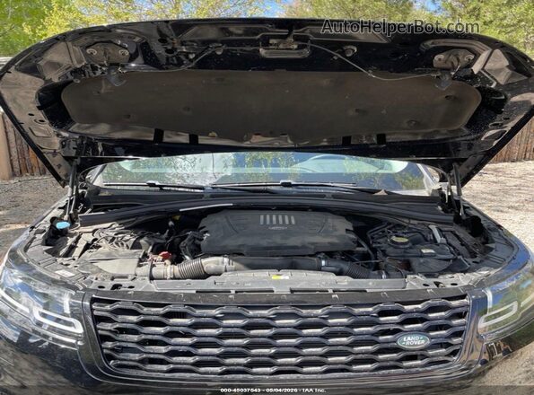 SALYB2RV6JA754094 2018 LAND ROVER RANGE ROVER VELAR Черный Вид подкапотного пространства