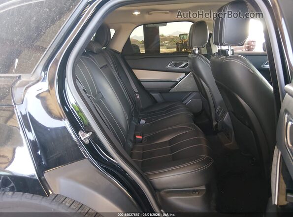 SALYB2RVXJA754874 2018 LAND ROVER RANGE ROVER VELAR Black Widok naklejki z numerem VIN