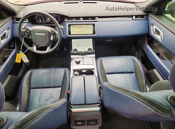 SALYB2RX6JA728211 2018 LAND ROVER RANGE Red Widok deski rozdzielczej