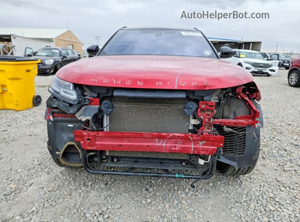 SALYB2RX6JA728211 2018 LAND ROVER RANGE Red Widok z przodu