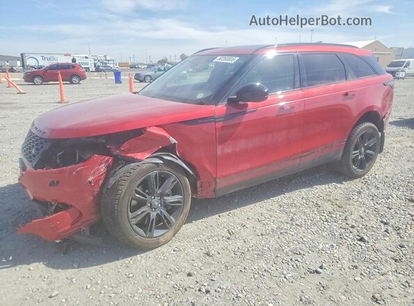 SALYJ2EU4MA312726 2021 LAND ROVER RANGE Красный Передняя левая четверть