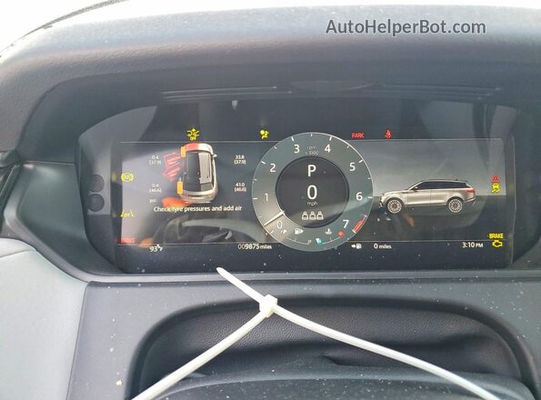 SALYJ2EX0TA815484 2026 LAND ROVER RANGE Gray Widok zestawu wskaźników