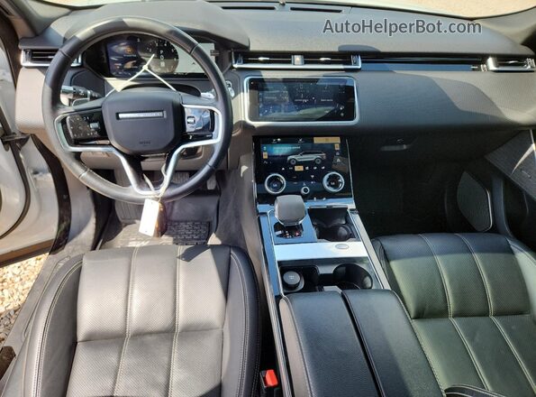 SALYJ2EX1MA318008 2021 LAND ROVER RANGE Белый Вид панели приборов