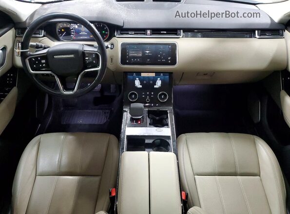 SALYJ2EX2NA341069 2022 LAND ROVER RANGE Blue Vista del salpicadero
