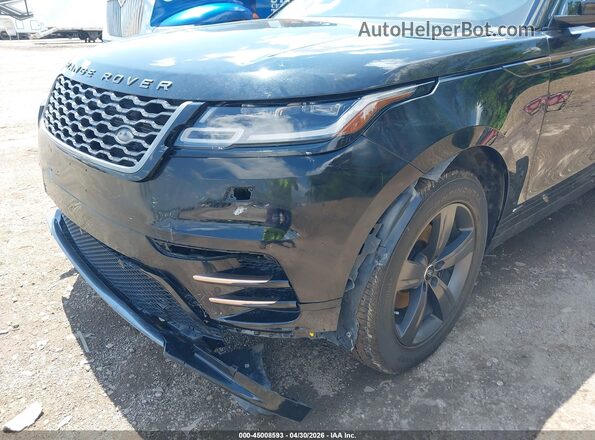 SALYK2EX4LA253165 2020 LAND ROVER RANGE ROVER VELAR Black Widok z przodu