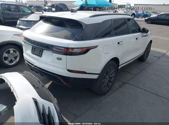 SALYL2EX4KA205189 2019 LAND ROVER RANGE ROVER VELAR White უკანა მარჯვენა