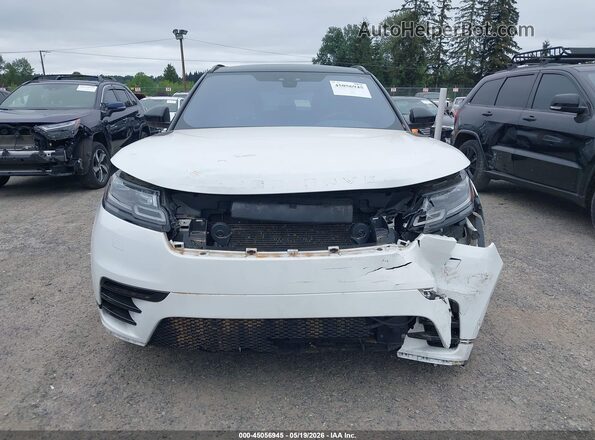 SALYL2EXXKA798038 2019 LAND ROVER RANGE ROVER VELAR White Widok zestawu wskaźników