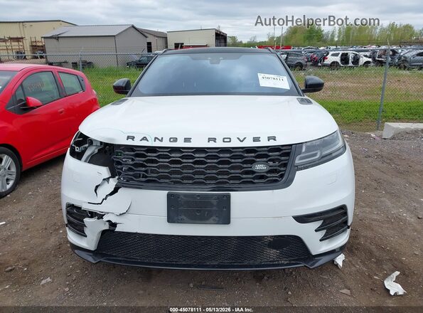 SALYL2FV8KA221215 2019 LAND ROVER RANGE ROVER VELAR White ხელსაწყოთა პანელის ხედი