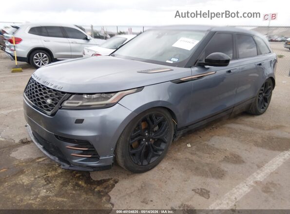 SALYL2RV4JA742460 2018 LAND ROVER RANGE ROVER VELAR Gray Przód lewy