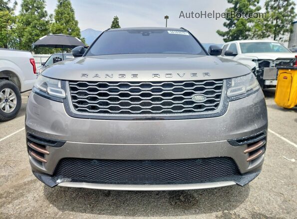SALYL2RX1JA743762 2018 LAND ROVER RANGE Gray Widok z przodu