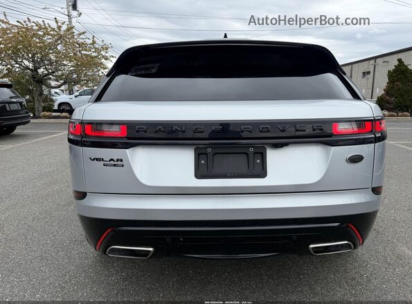 SALYM2RV0JA706519 2018 LAND ROVER RANGE ROVER VELAR Серебряный Вид панели приборов