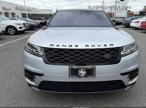 SALYM2RV0JA706519 2018 LAND ROVER RANGE ROVER VELAR Серебряный Вид сзади