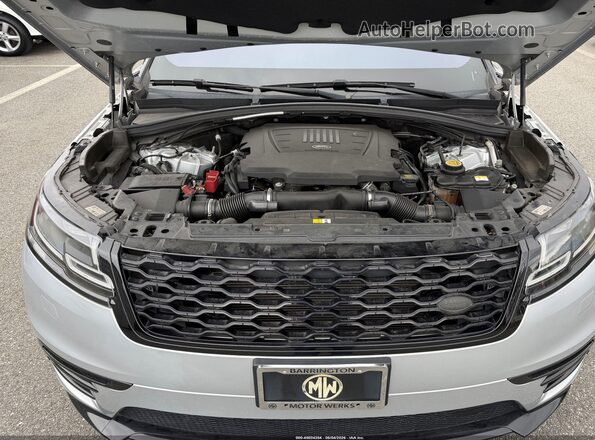 SALYM2RV0JA706519 2018 LAND ROVER RANGE ROVER VELAR Серебряный Вид подкапотного пространства
