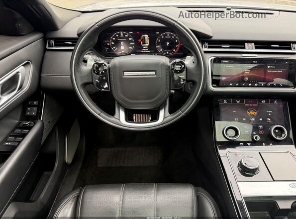 SALYM2RV0JA706519 2018 LAND ROVER RANGE ROVER VELAR Серебряный Панорамный вид салона 360°