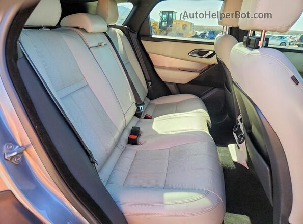 SALYT2EU0MA321420 2021 LAND ROVER RANGE Gray Rear seats view