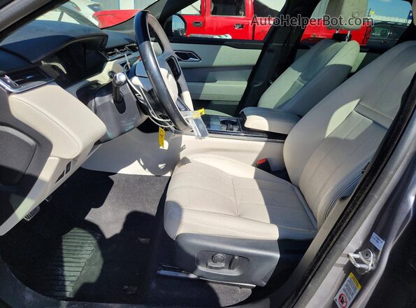 SALYT2EU0MA321420 2021 LAND ROVER RANGE Gray Front interior view