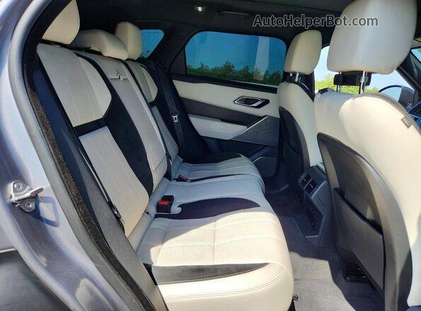 SALYT2EX4NA346462 2022 LAND ROVER RANGE Серый Вид задней части салона