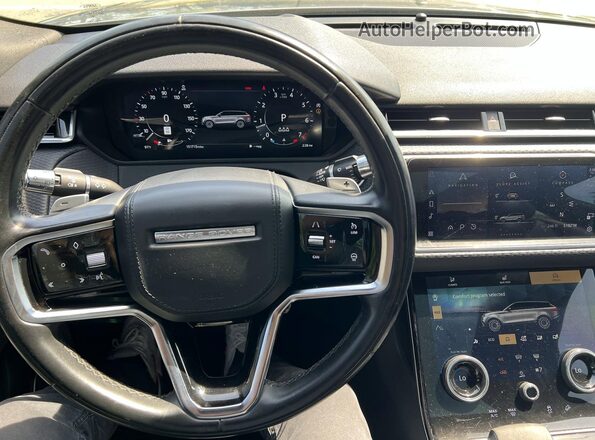 SALYT2EX7MA311302 2021 LAND ROVER RANGE Серый Вид салона спереди