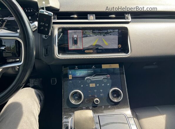SALYT2EX7MA311302 2021 LAND ROVER RANGE Серый Вид задних сидений