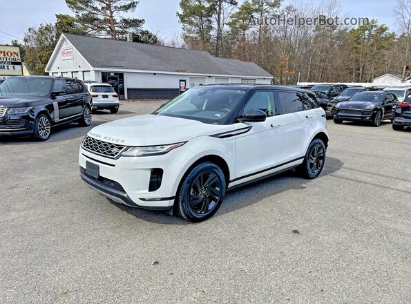 SALZJ2FX1NH176769 2022 LAND ROVER RANGE Белый Задняя левая четверть