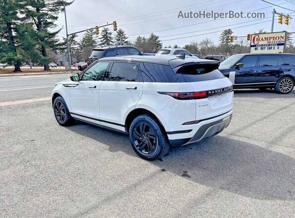 SALZJ2FX1NH176769 2022 LAND ROVER RANGE Белый Задняя правая четверть