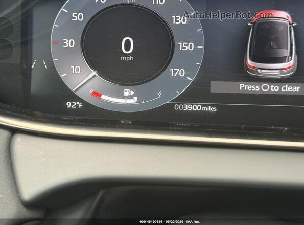 SALZJ2FX3TH293119 2026 LAND ROVER RANGE ROVER EVOQUE Gray Vista de los asientos traseros
